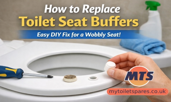 How to Replace Toilet Seat Buffers