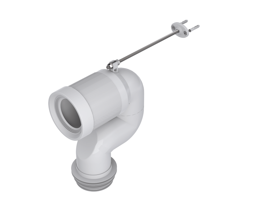 Ideal Standard T002667 S PAN CONNECTOR ADJUSTABLE BY CUTTING T2 Ø 90/100/110 MM DIMENSIONS 59 × 38 × 52 cm 11-0030