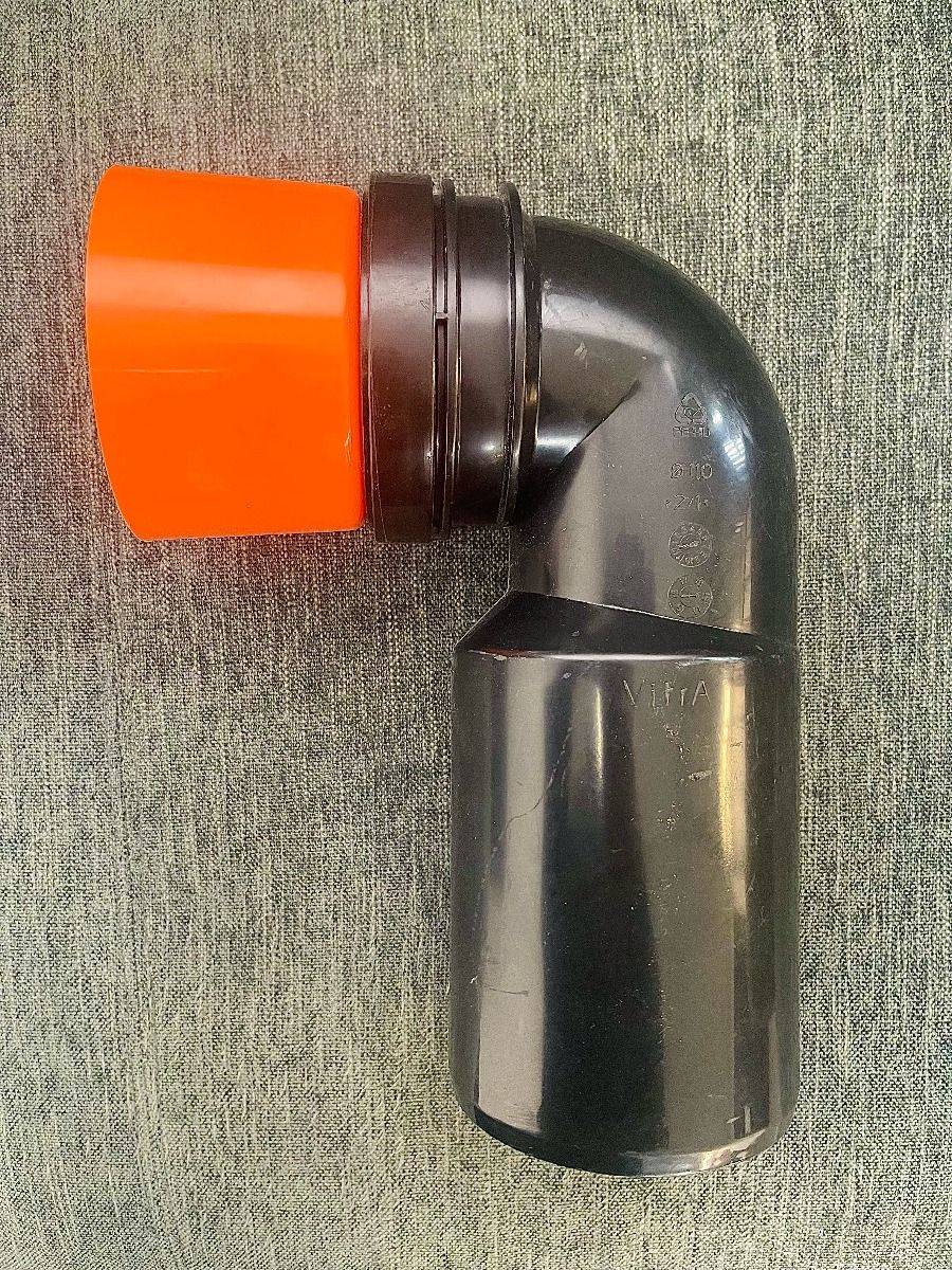 VITRA 426056YP 90 DEGREE SOIL PIPE USED ON 740 & 748 FRAME ONLY