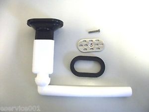 118836 Overflow oval with ball joint EB Blanco BLANCO118836