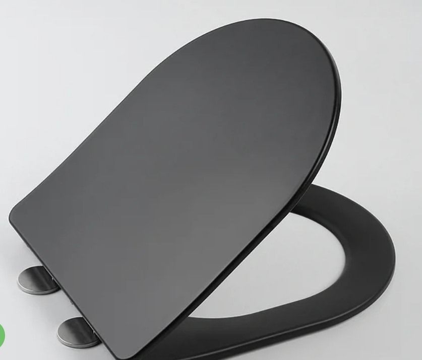 Vitra Sento Slim Toilet Seat  Soft Close  Black 120-070-009
