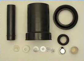 152422461 Geberit Wall WC connection fitting, outlet spigot 110 mm