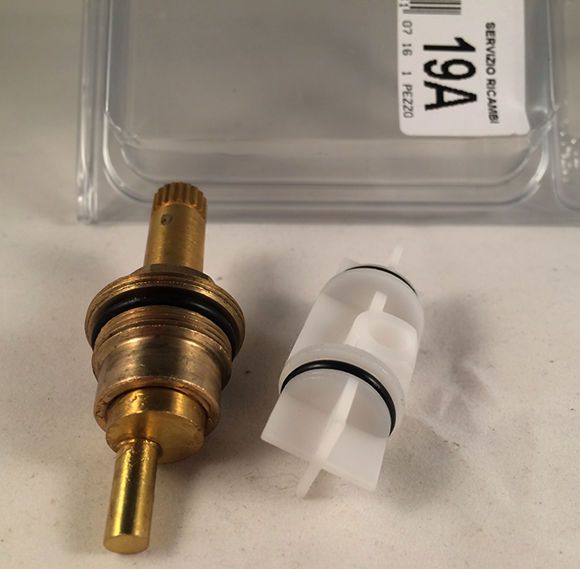 Replacement diverter 1026 vintage series Mamoli 19A