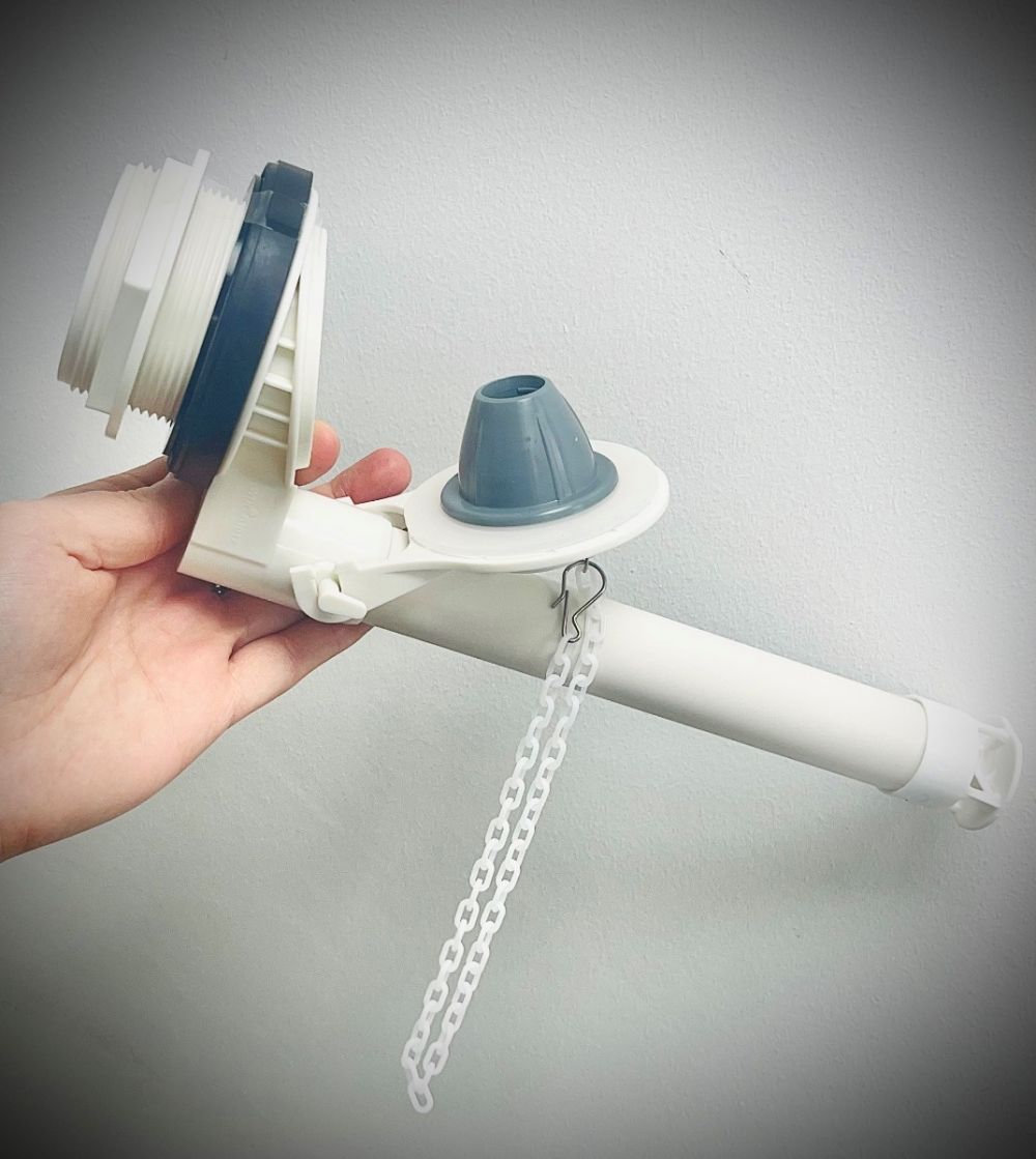 RAK Evolution Flapper Flush Valve Corner Tank