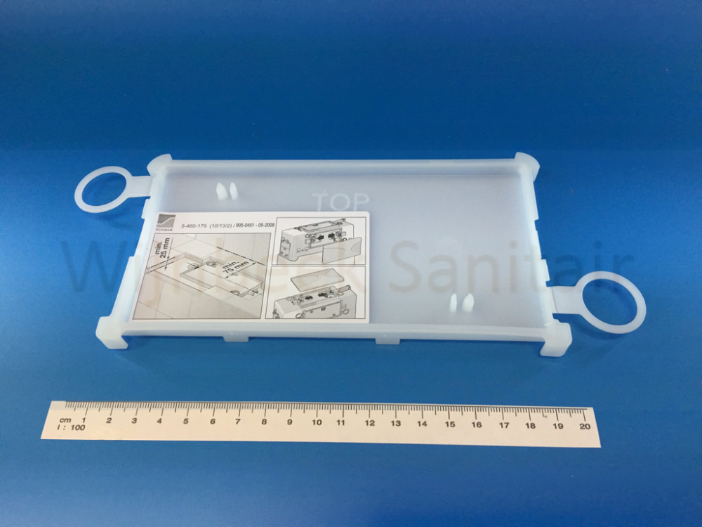 Schwab 239333  P-IX 8155/I Closure plate Concealed flushing cistern 187.1200