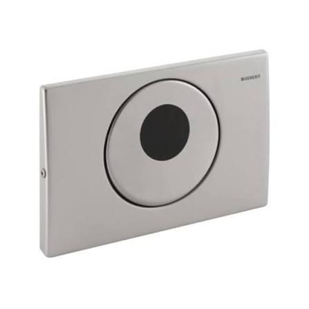 Geberit 241.477.00.1 Mambo flush plate, round, for WC flush control with electronic flush actuation