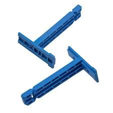 Geberit set of holders for ready-to-fit set for wall drain for shower 242.941.00.1