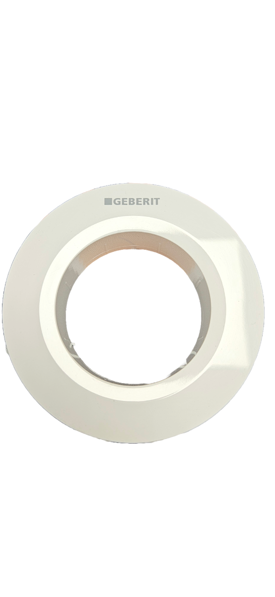 Geberit Type 01 concealed actuator collar - alpine white 242.961.11.1 / 242961111