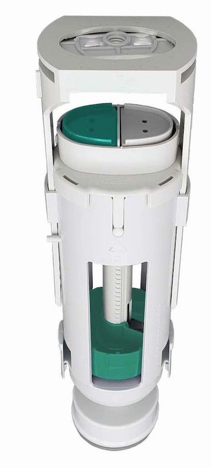 Original Old Style Ideal Standard Geberit Twico I Dual Flush Valve 261.157.00.1 / 261.610.00.1 / SV68067 BRIDGE INCLUDED Villeroy Boch E003167