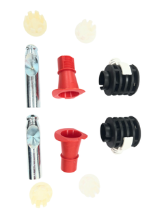 Universal Wall Hung Fixing Kit Pan Fixings 316565YP1TE *Sold As Seen*