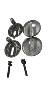 Haro Soft Close Toilet Seat Hinge Set C1102Q 405991