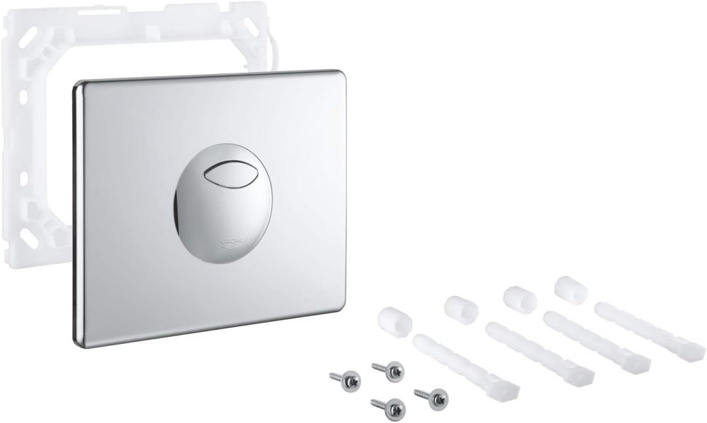 Grohe 42303 Skate Air D/F Vertical Wallplate CP 42303000 Bathroomsuites