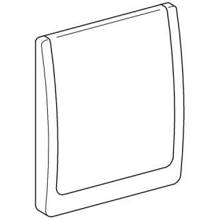 43179 Grohe DAL cover pusher plate actuating plate complete for UP - matt chrome flush valves - WC