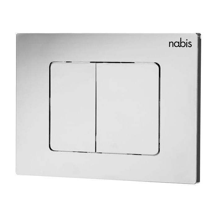 Nabis Square push plate Chrome 50120482