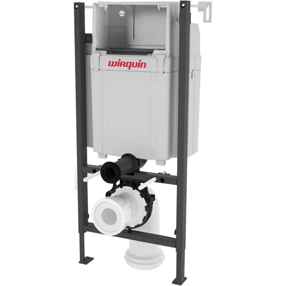 Wirquin Initio 0 8m WC frame only without push plate 50120511