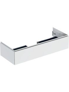 Geberit ONE cabinet for washbasin, with one drawer: Washbasin width=120cm, H=26.6cm, T=47cm, white / matt coated  505.075.00.2