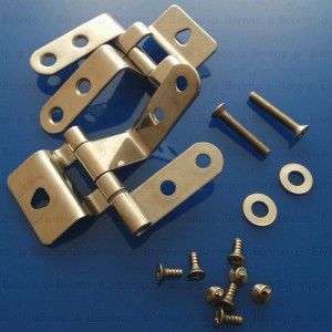 598180000 Keramag hinge kit Chrome to 59818 Cavelle toilet seat 59818000 