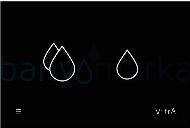 Vitra V-care Smart Control Panel  Black for 8 cm Concealed Cisterns 748-1501
Measurements Thickness is 8cm, width is 238 and height is 159