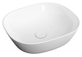 Vitra Plural Square Low Bowl Sink  45cm 7810B403-0016