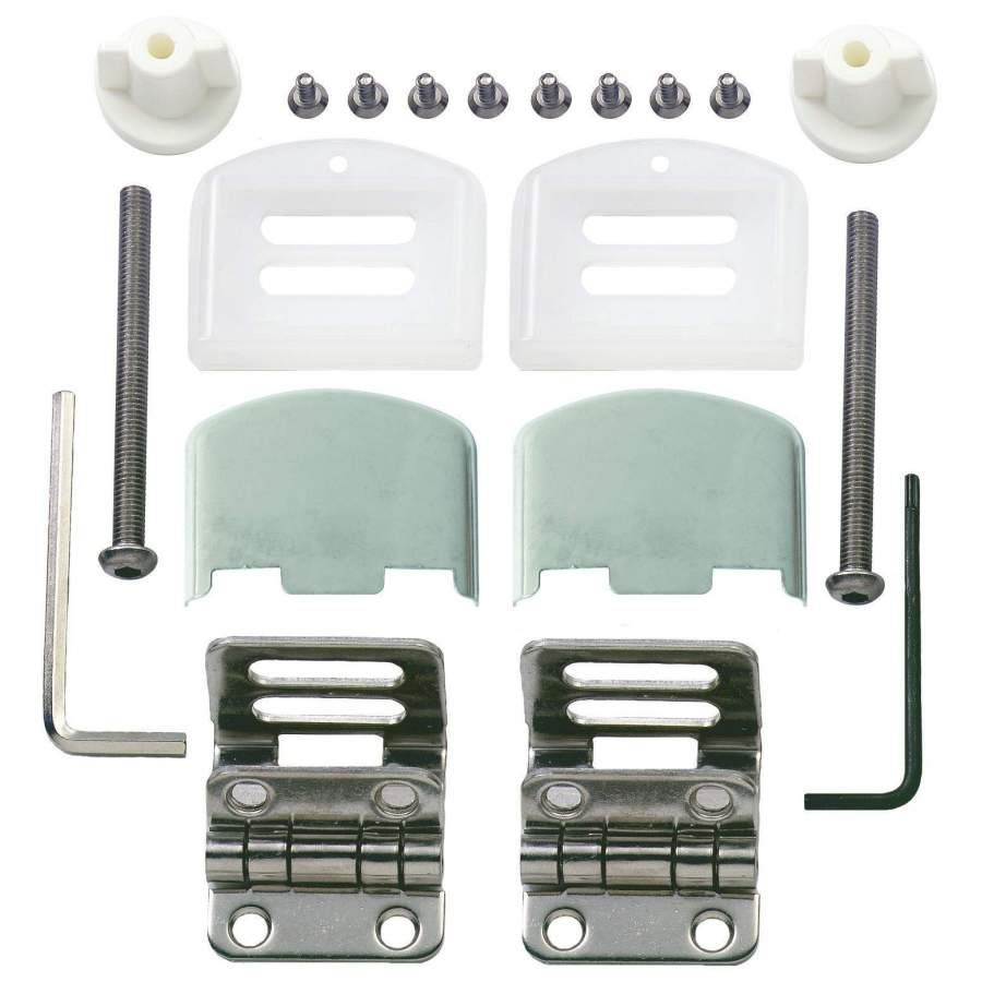 7K0215 Hinge kit for Tradition or Europe with chrome covers before 2016