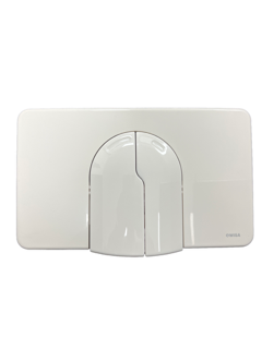 WISA 2100 Control panel / Operating panel / Flush plate dualflux Pergamon 8050420737 / 8050.420737