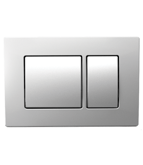 8200-0030, Fluidmaster T-Series Key Dual Flush ABS Plate Matt Chrome Fluidmaster P43-0110-0240