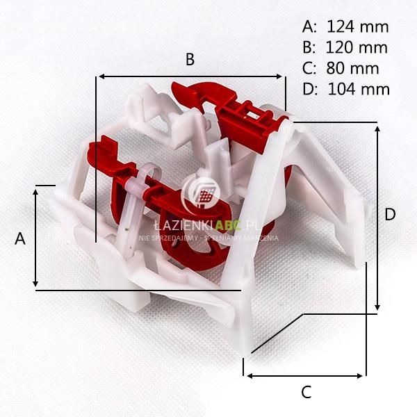 KOLO flush plate lever support 99169019000