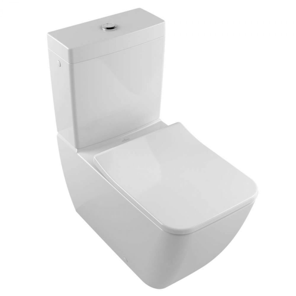 9M79 S1 Venticello slimseat toilet seat, incl. 9219 87 61 top
mounted fixed hinge
Villeroy and Boch Toilet seat Venticello Slimseat SC/QR 9M79 S1