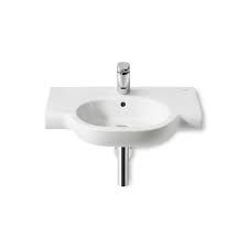 Roca Meridian-N wall-hung basin with ledge 700 x 460mm -  taphole A327240000