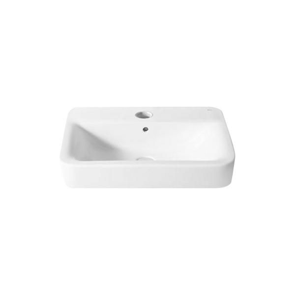 Roca  Senso Square wall-hung basin 550 x 440mm - 1 taphole A32751C000