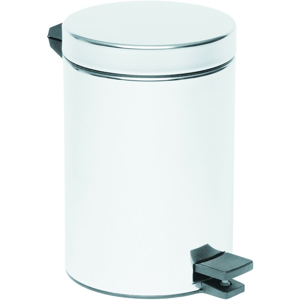 VitrA Arkitekta A44055 Stainless Waste Bin, 4.5 litre