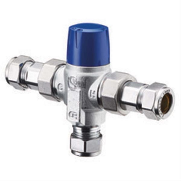 Ideal Standard Thermostatic mixing valve 15mm (under basin), chrome A5900AA