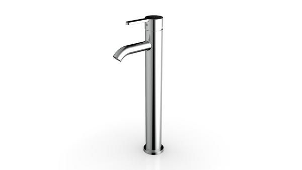 Roca  CARELIA BASIN MIXER HIGH NECK SMOOTH BODY COLD START CHROME A5A378AC0R
