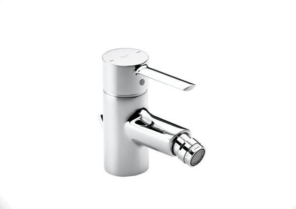 Roca  Targa bidet mixer with pop-up waste A5A6060C00