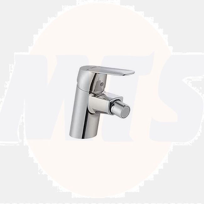 Roca Alfa smooth body bidet mixer 3/8