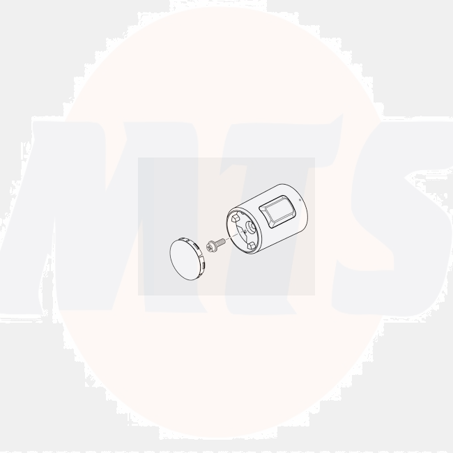 Ideal Standard temperature and volume handle silk black A861370XG