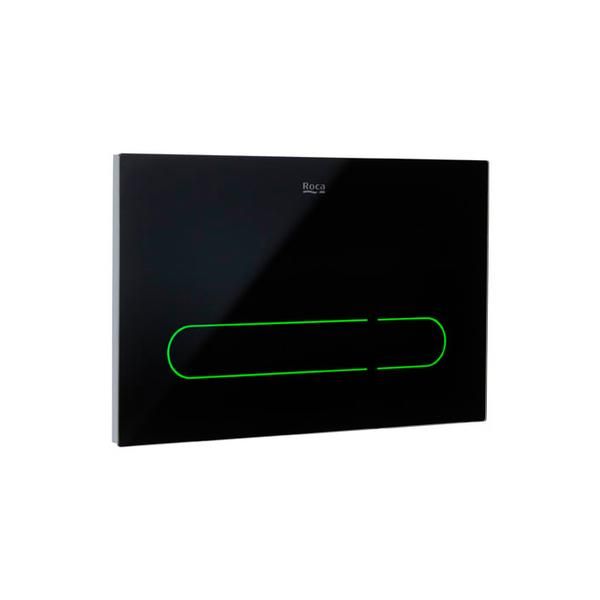 Roca EP-1 operating panel - black glass finish A890102008