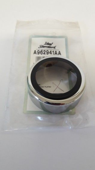 A962941AA Class escutcheon used in A1165AA Class single lever one taphole basin mixer with pop-up waste with chrome lever