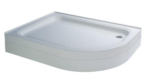 J/T A980LQM100 Merlin Quad 900x800 LH Tray
