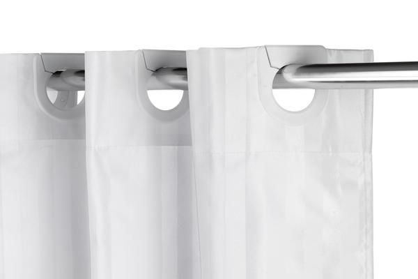 Croydex AF289122 1800x800 Curtain White Regency