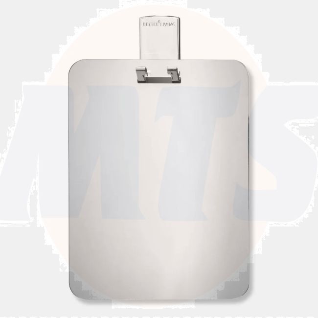 Croydex AJ401841 Shower Mirror with Razor Holder