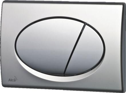 Alcaplast M73 Flush Plate chrome 24071 size: 250x175x40 mm