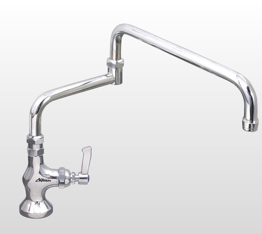 AquaJet Sink Tap with Lever control and 450mm Double Jointed Spout AquaJet  AJ-B-1DJ18L