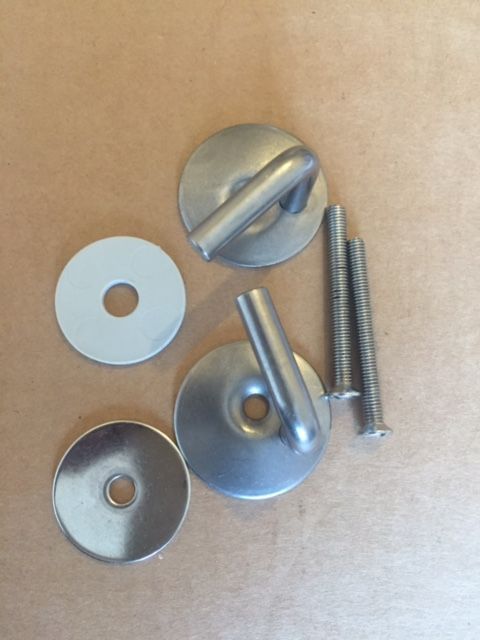 Armitage Shanks Toilet Seat Spares Cameo Seat Hinges and Ascania seat Hinges UN4999  Will only fit Wall Hung/Back To Wall Seats