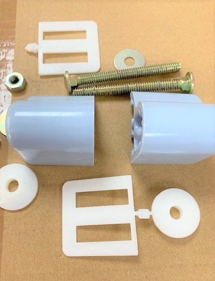 Armitage Shanks Toilet seat Hinges  Celmac Hinges in Green SV16701 corn Flower