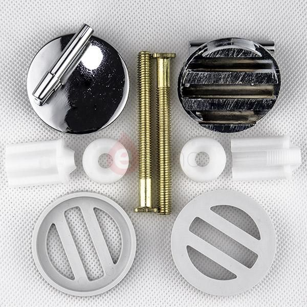 Attaching toilet seats with metal Sanit 01.297.01 