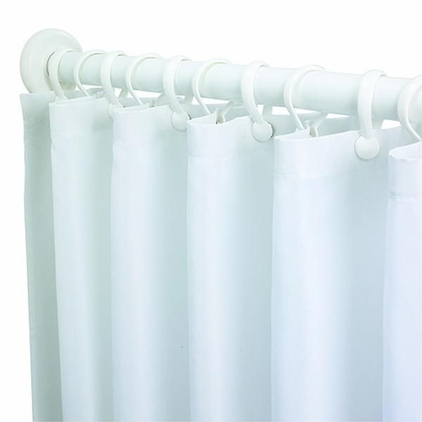 Twy AV6817WH Avalon Shower Curtain