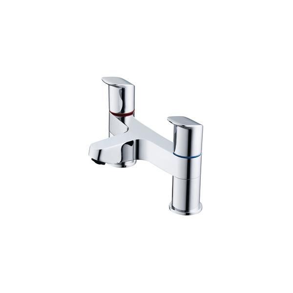 Ideal Standard  Ceraflex two hole deck mounted dual control bath filler  B1824AA
