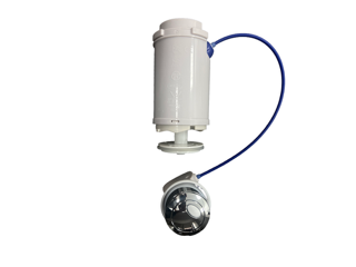 LAB Flush Valve Arcadia B228 Dual Flush with Chrome Push Button Without Cradle