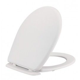 Standard Replacement Toilet Seat and Cover  ideal for most pans with Chrome Hinges